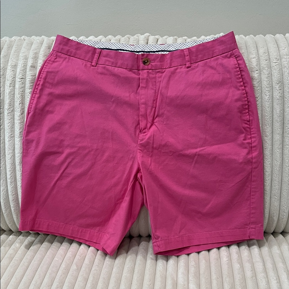 TailorByrd Collection Pink Flamingo Golf Shorts